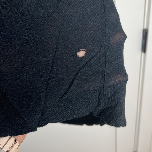 🛍️OLIVIA MOON🌙 oversize black boyfriend cut PARIS Tee - L (fits XXL) - Picture 6 of 6